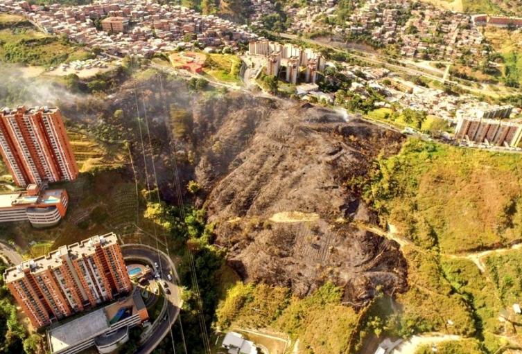 Incendios forestales en Medellín