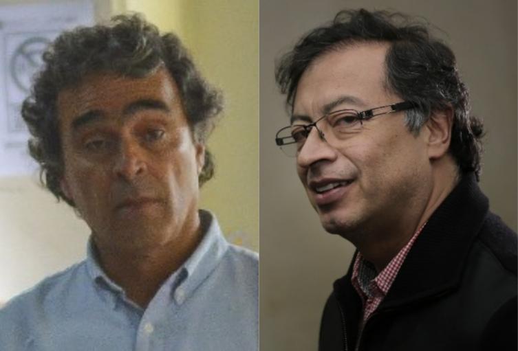 Sergio Fajardo y Gustavo Petro
