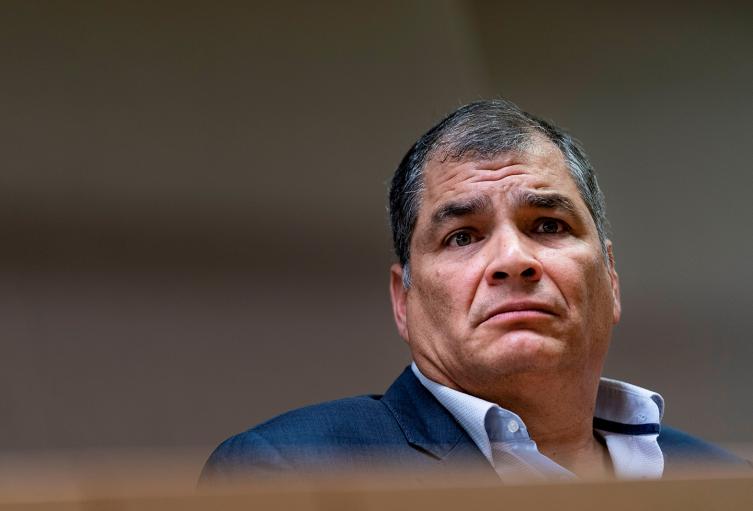 Rafael Correa, expresidente de Ecuador