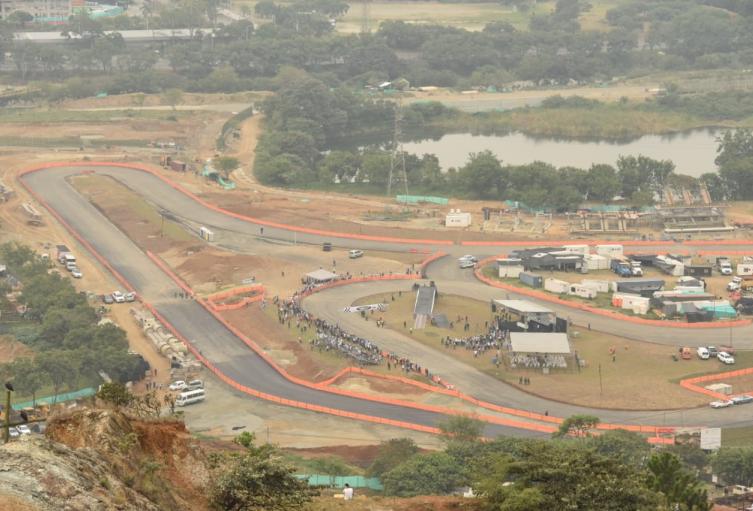 Las pistas del Central Park en Bello, Antioquia