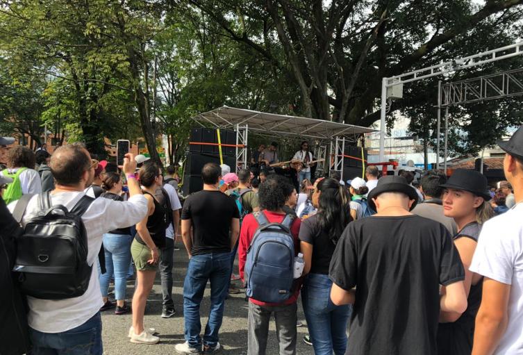 Jornada de marchas en Medellín