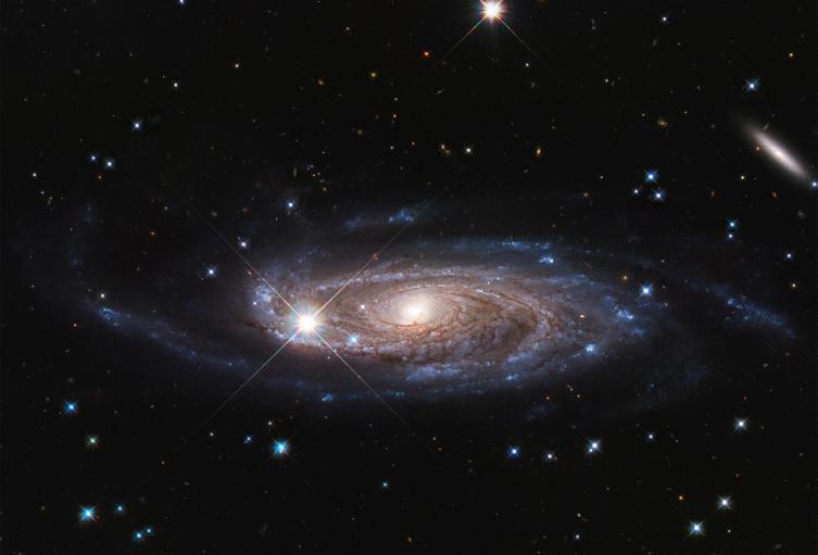 Una galaxia en el espacio