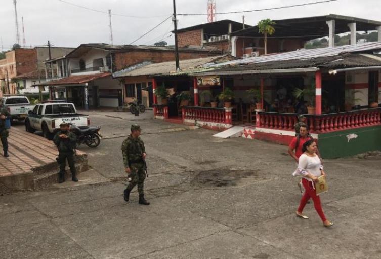 Población de Caucasia, en el Bajo Cauca antioqueño