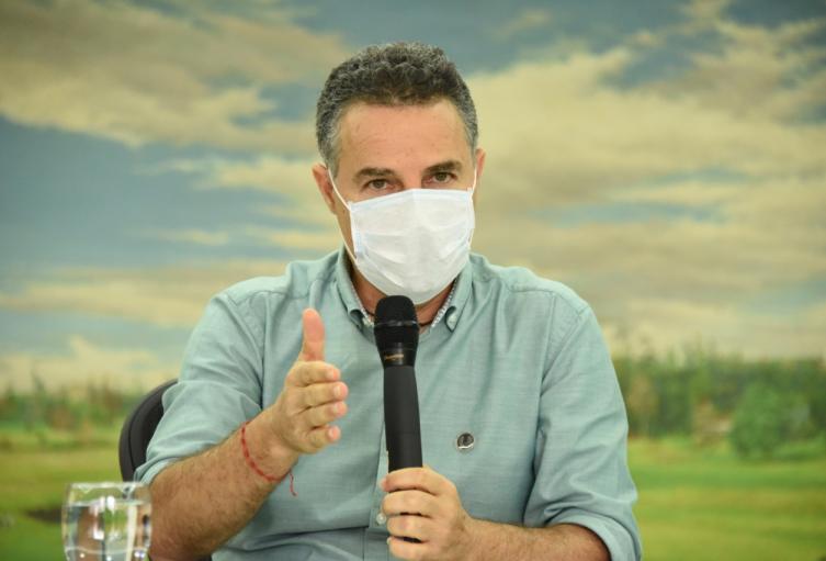 El gobernador de Antioquia, Aníbal Gaviria Correa