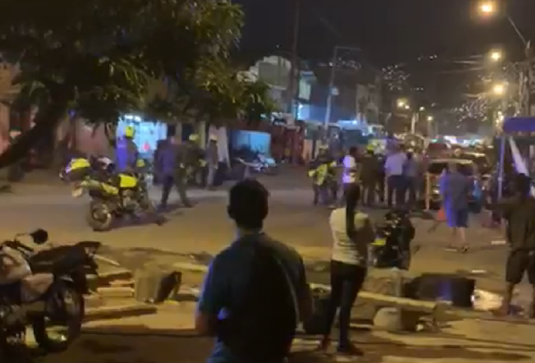 Violaron la cuarentena con tremenda fiesta en el occidente de Medellín