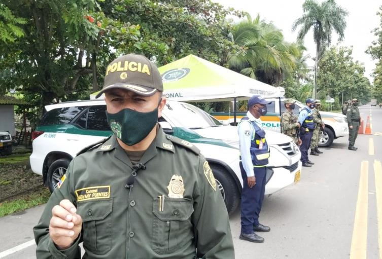 También se realizarán caravanas de seguridad en Turbo, Apartadó, Chigorodó y Carepa.