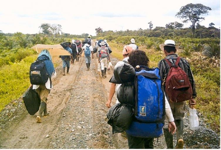 Desplazamiento forzado en Colombia