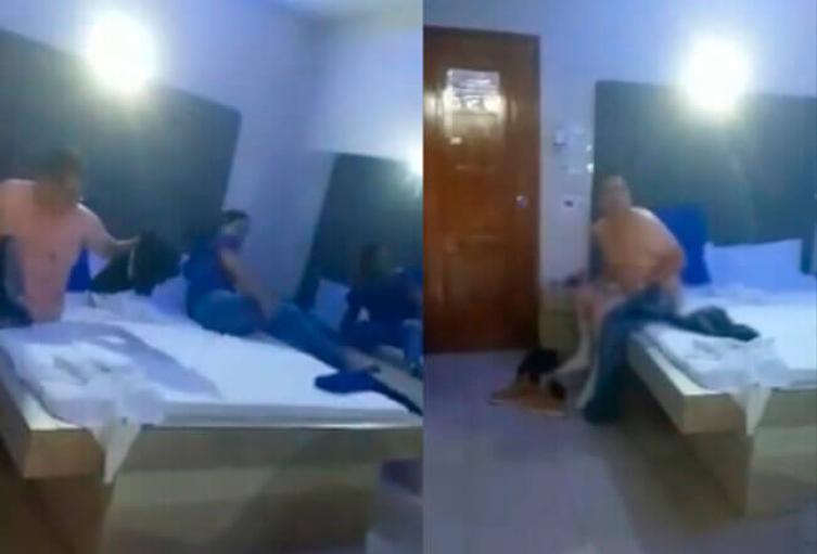 “Vine a conversar con él”: Calentona pillada en motel en plena infidelidad 