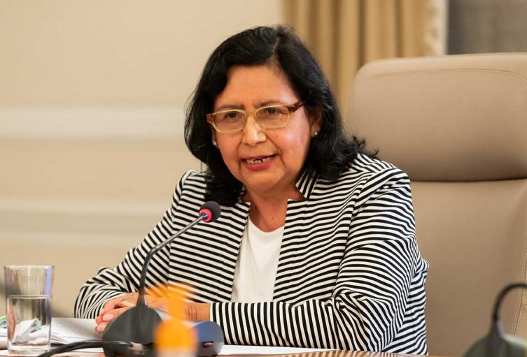 Gina Tambini, representante de la OPS en Colombia