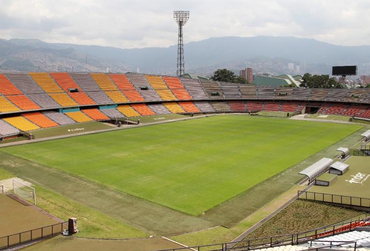Estadio Atanasio Girardot de Medellín.