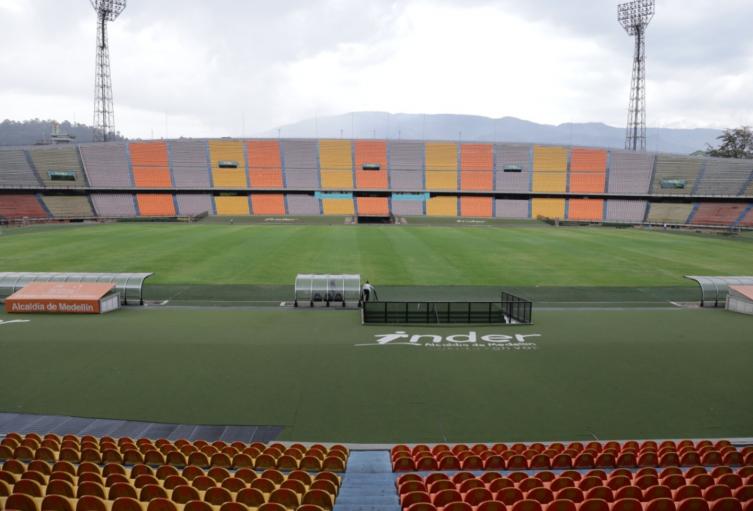 Estadio Atanasio Girardot de Medellín.
