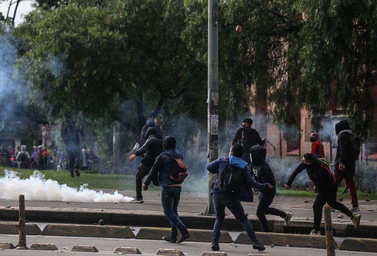 Vandalismo en paro nacional 28 de abril