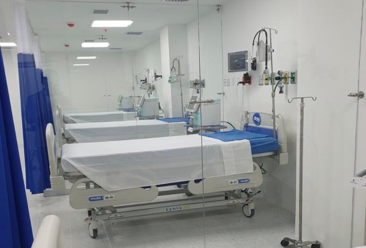 Referencia camas UCI en Medellín.