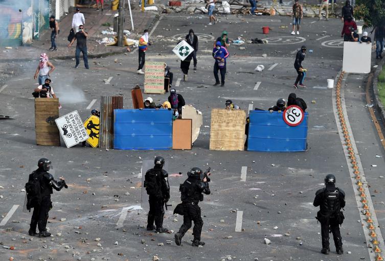 Manifestaciones en Colombia