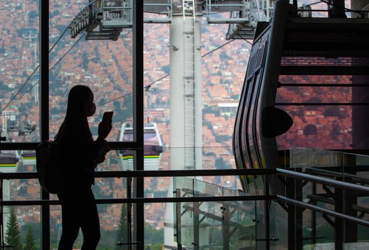 Referencia Metrocable Picacho de Medellín.