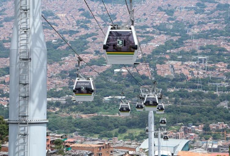 Suspenden el servicio de la línea K del metrocable por mantenimiento