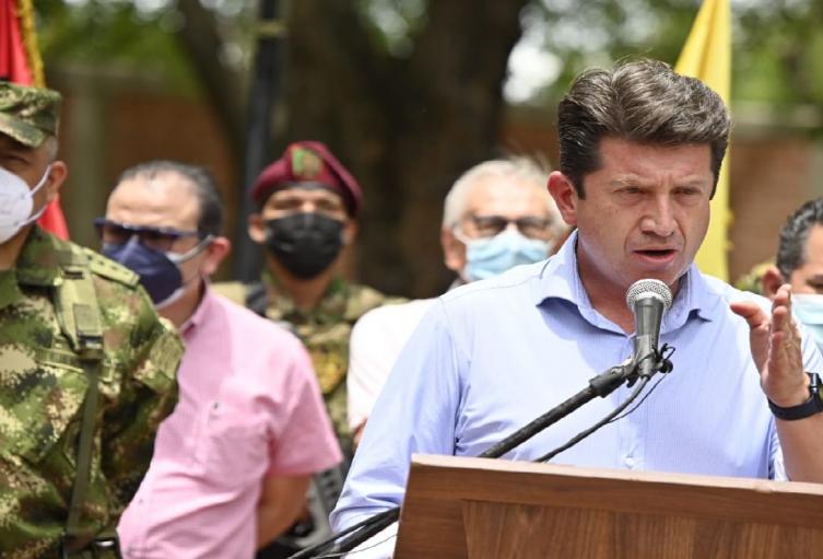 Referencia ministro de Defensa, Diego Molano.