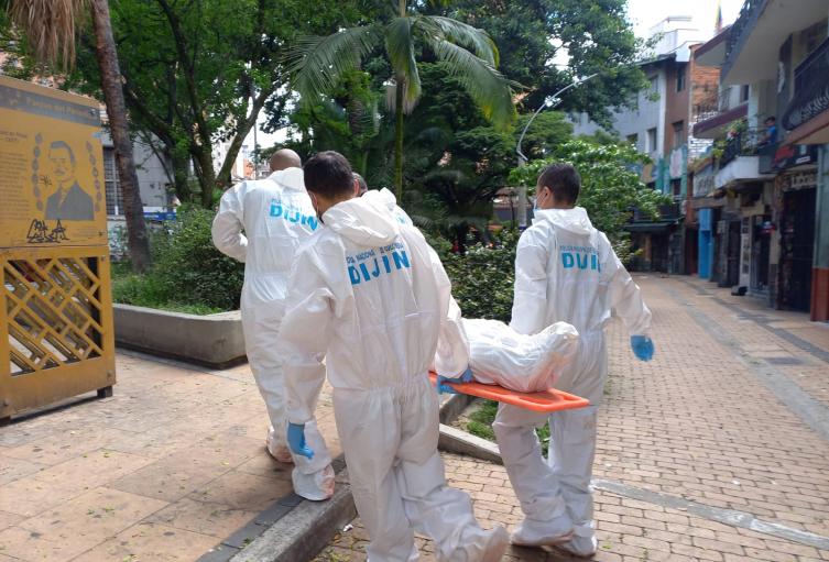 Sangrienta muerte en un hotel del centro de Medellín