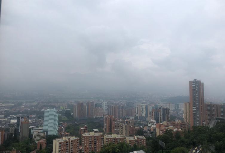 Mala calidad del aire en Medellín.