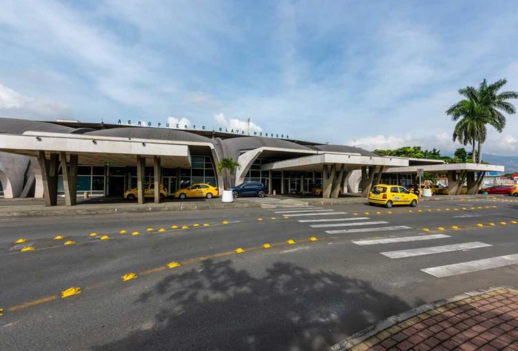 Referencia aeropuerto Olaya Herrera de Medellín.