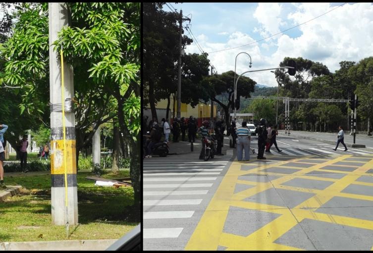 Evacúan la Universidad de Antioquia por presencia de encapuchados