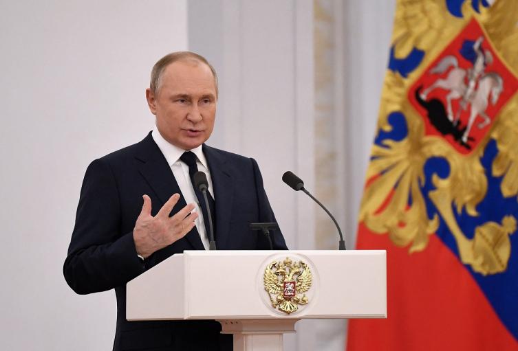 Vladimir Putin, presidente de Rusia