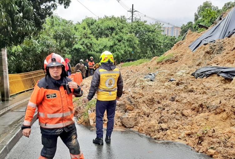 Atavanza, unidad donde se presentó derrumbe en Medellín