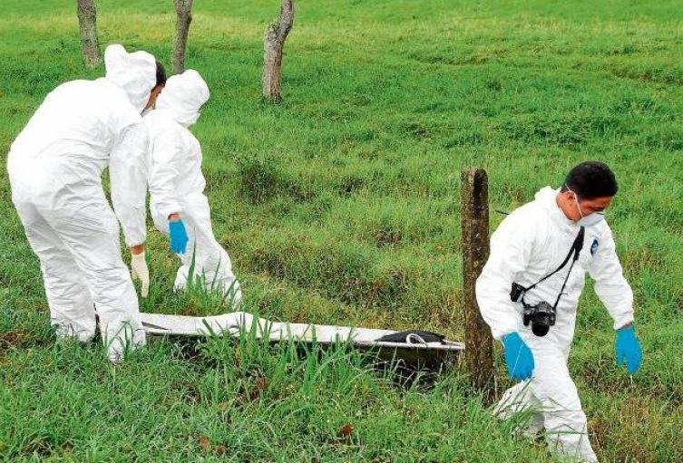 Las víctimas fueron asesinadas con arma de fuego.