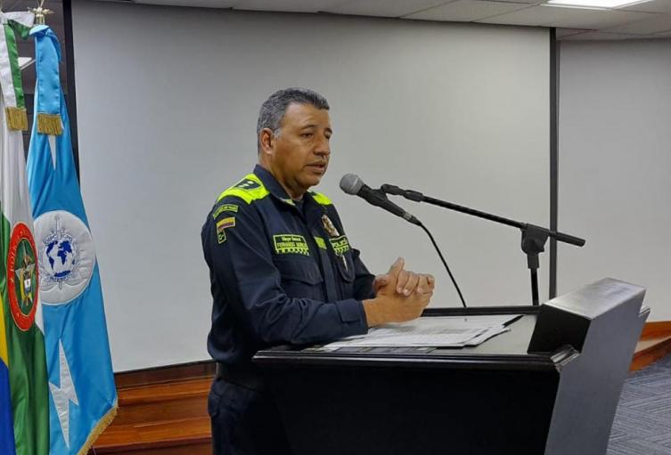 Mayor General Fernando Murillo Orrego, director de la DIJIN de la Policía Nacional