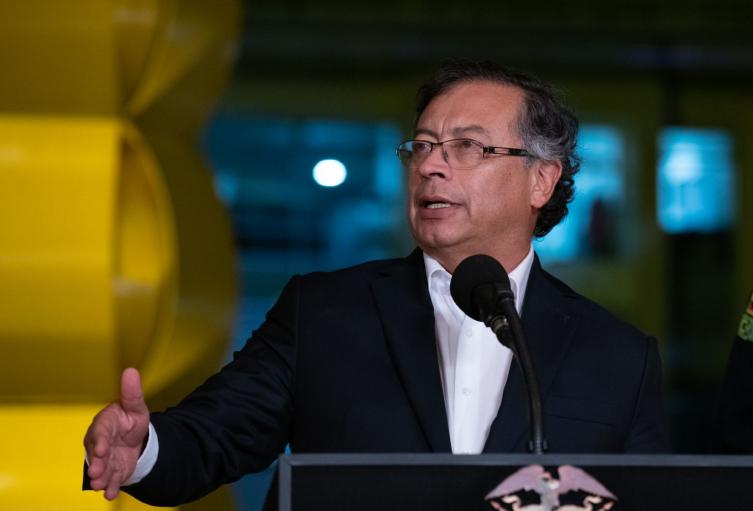 Presidente, Gustavo Petro.