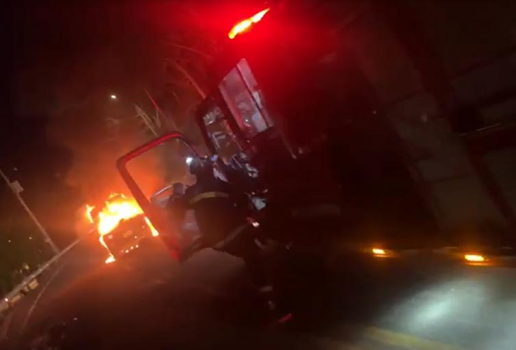 Quemaron una ambulancia en la vía El Bagre - Caucasia