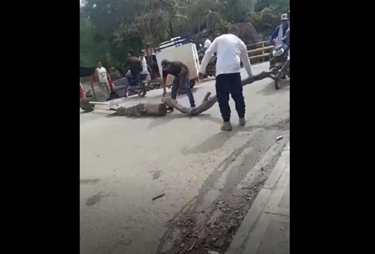 Bloqueos en el Bajo Cauca antioqueño