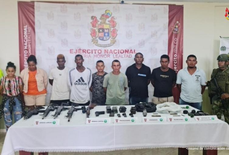 Fiscalía Capturados 5 presuntos integrantes Clan del Golfo  Chocó