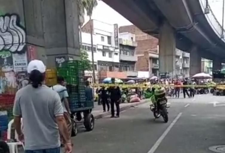 Referencia de homicidio en el centro de Medellín 