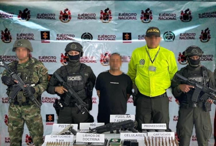 Captura de alias 'Paisita' en Antioquia