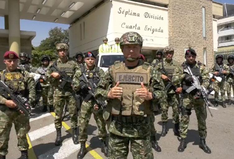 Cuarta Brigada del Ejército Nacional en Medellín