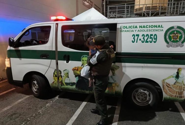 Bebé abandonada en un hotel del centro de Medellín