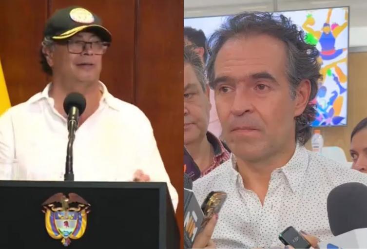 Presidente Gustavo Petro/Alcalde Federico Gutiérrez