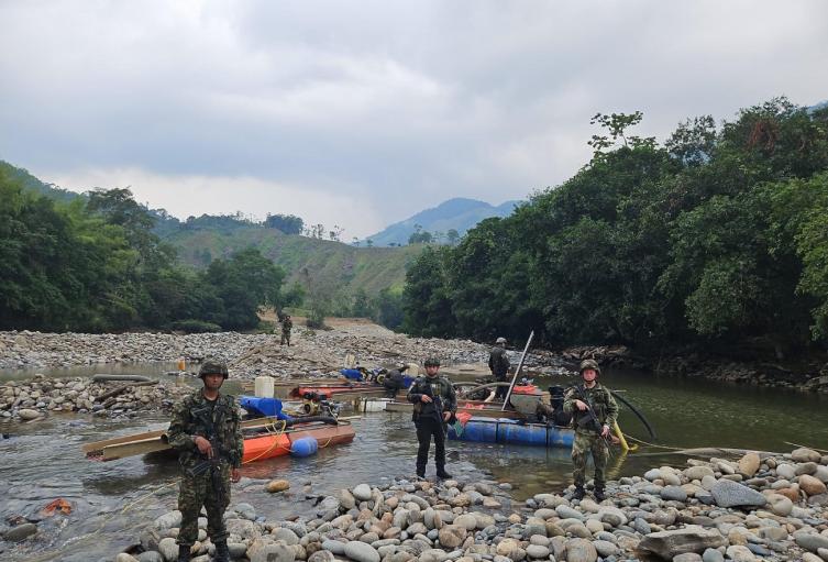 Operaciones contra la minería ilegal en Antioquia