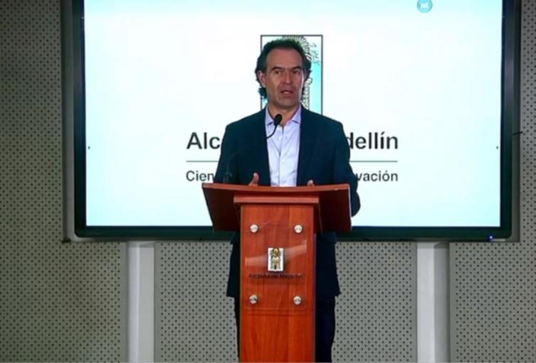 Federico Gutiérrez, alcalde de Medellín. 
