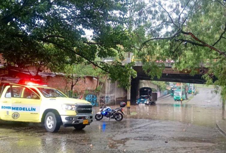 Afectaciones lluvias Medellín