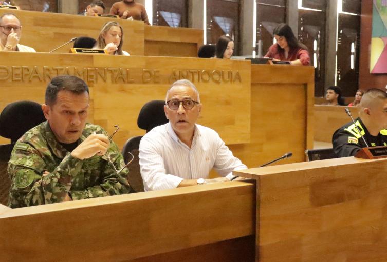 Secretario de Seguridad de Antioquia - Luis Eduardo Martínez - 2024