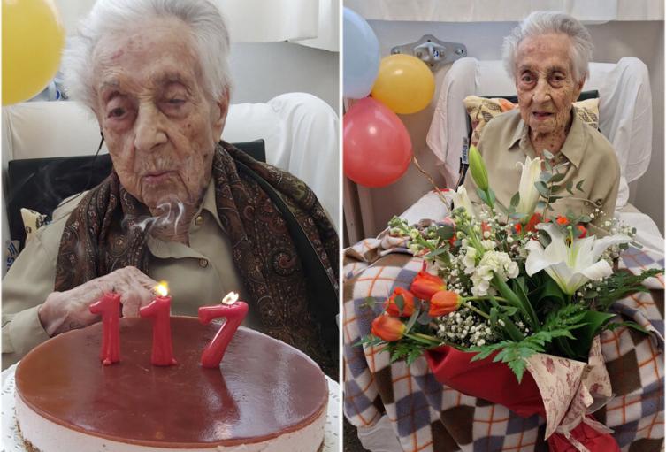 María Branyas, la mujer más longeva del mundo