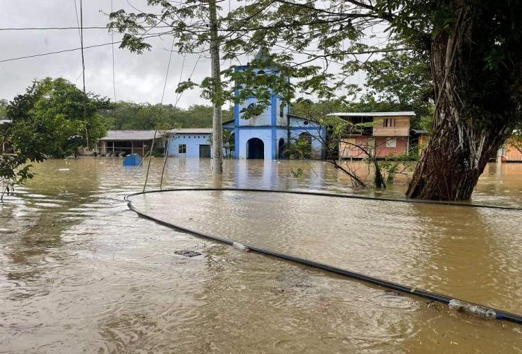 Afectación por lluvias en el Chocó