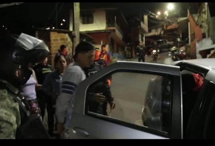 Captura de aleluya en Itagüí 