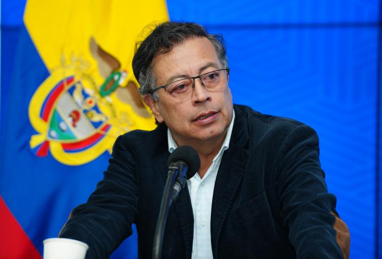 Presidente Gustavo Petro. 