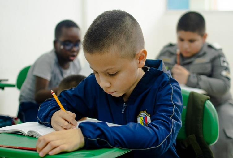 Estudiantes de colegios en Antioquia