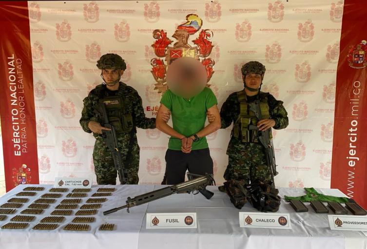 Captura Tarazá, presunto integrante Clan del Golfo