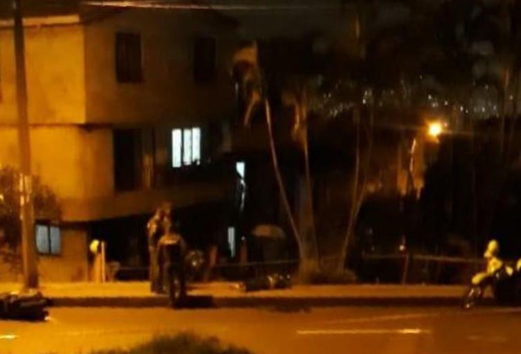 Referencia de un homicidio en Medellín 