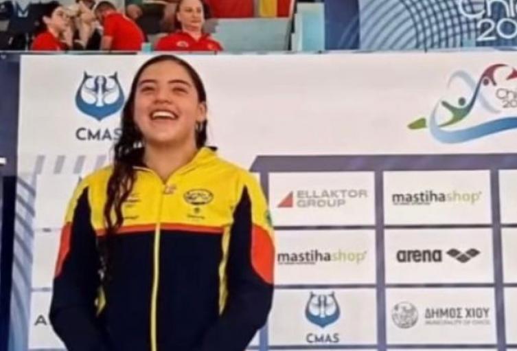 Antioqueña subcampeona de natación